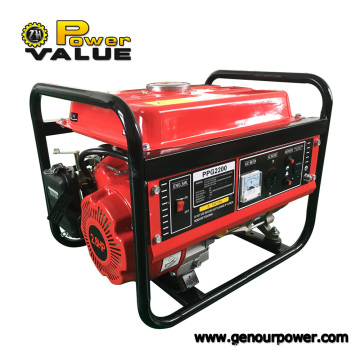 Tipo de gasolina China 1kw 1kva gerador definido para venda com chave de partida